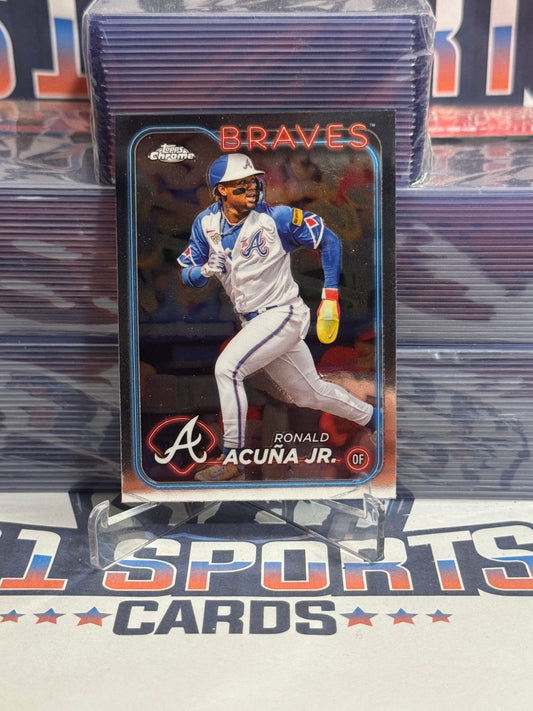 2024 Topps Chrome Ronald Acuna Jr. #250