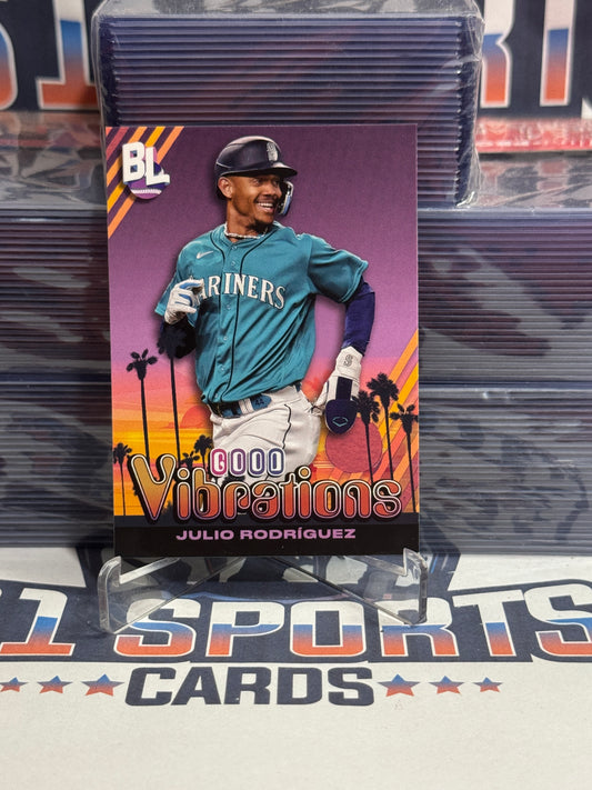 2024 Topps (Good Vibrations) Julio Rodriguez #GV-11