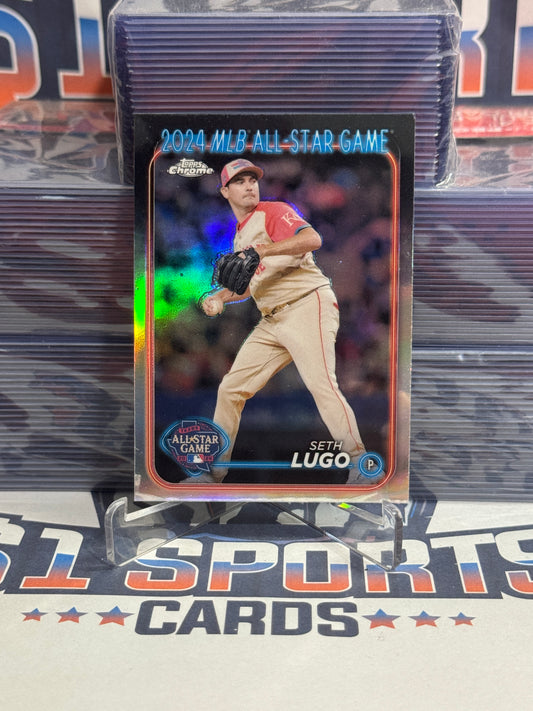 2024 Topps Chrome (Refractor, All-Star Game) Seth Lugo #ASGC-22