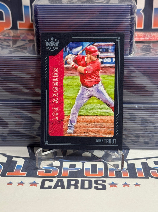 2021 Panini Diamond Kings (Blue Frame SP) Mike Trout #83