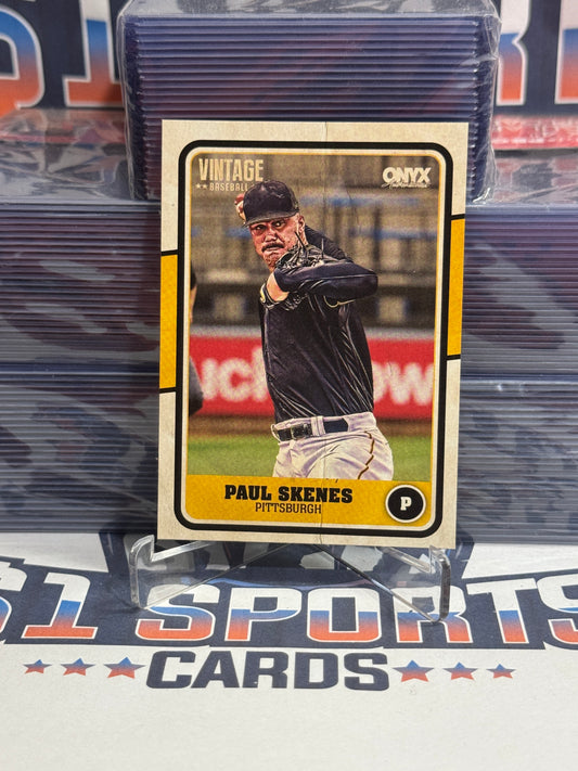 2025 Onyx Vintage Paul Skenes #OVPASK