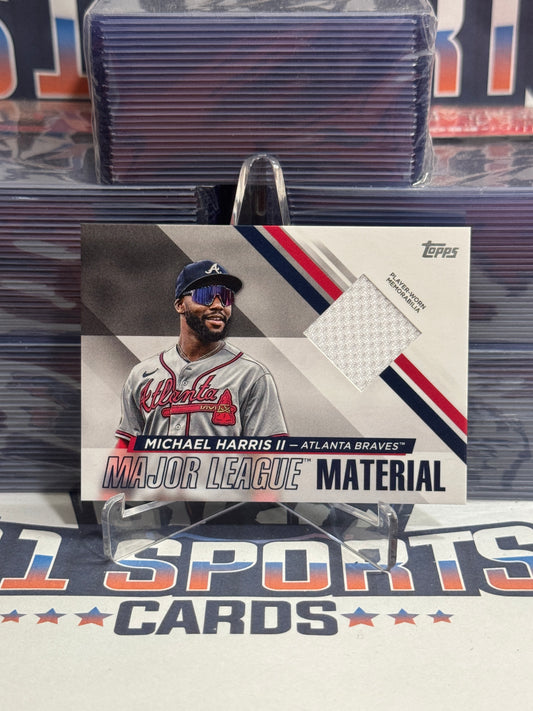 2024 Topps (Major League Materials Relic) Michael Harris II #MLM-HM
