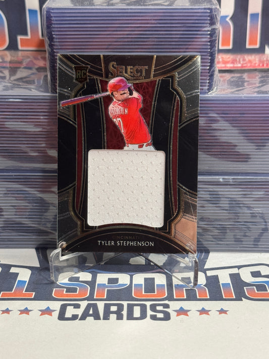 2021 Panini Select (Rookie Jumbo Swatch Relic) Tyler Stephenson #RJS-TS