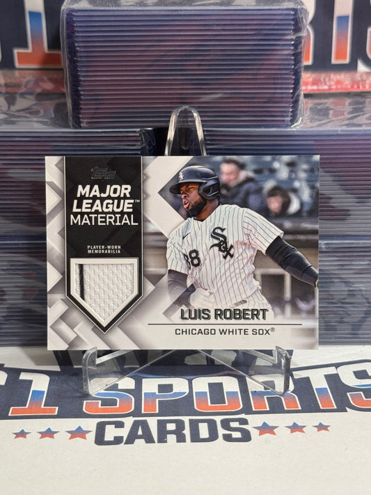 2022 Topps (Major League Materials Relic) Luis Robert #MLM-LR