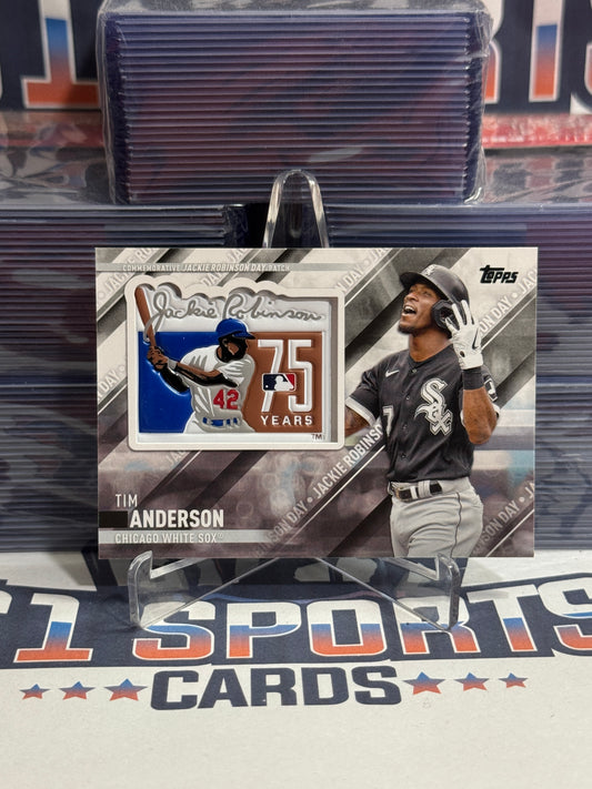 2012 Topps (Jackie Robinson Patch Relic) Tim Anderson #SEP-TA
