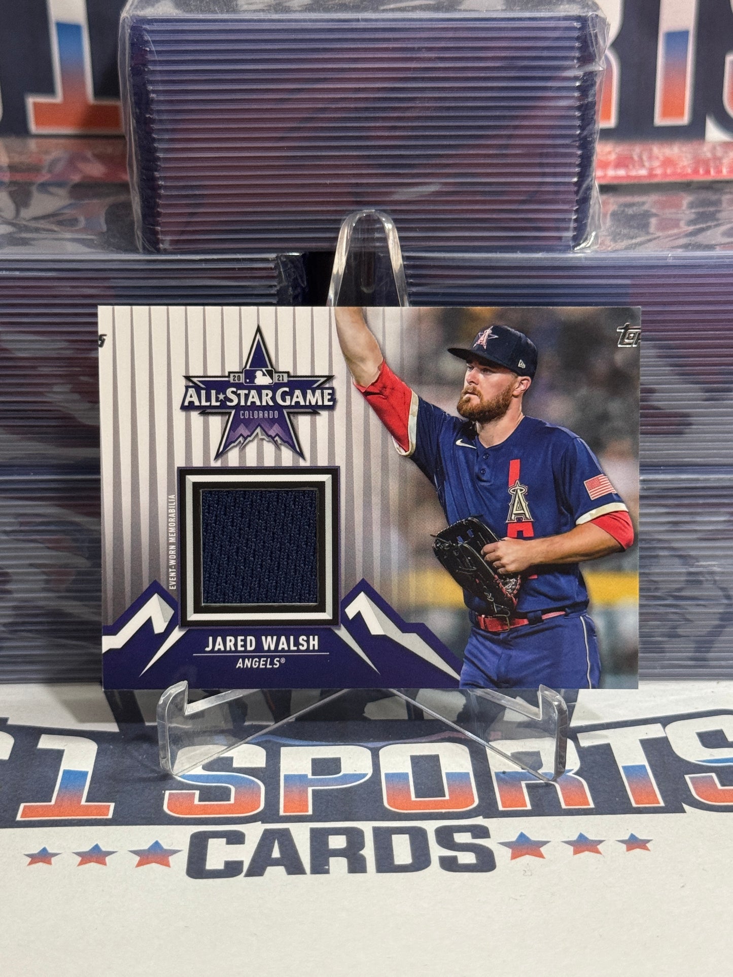 2021 Topps (All-Star Game Relic) Jared Walsh #ASSC-JWA