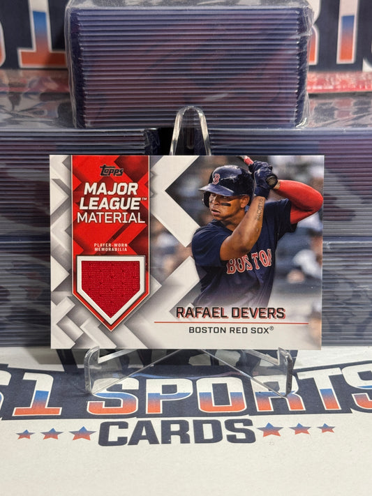 2022 Topps (Major League Materials Relic) Rafael Devers #MLM-RD