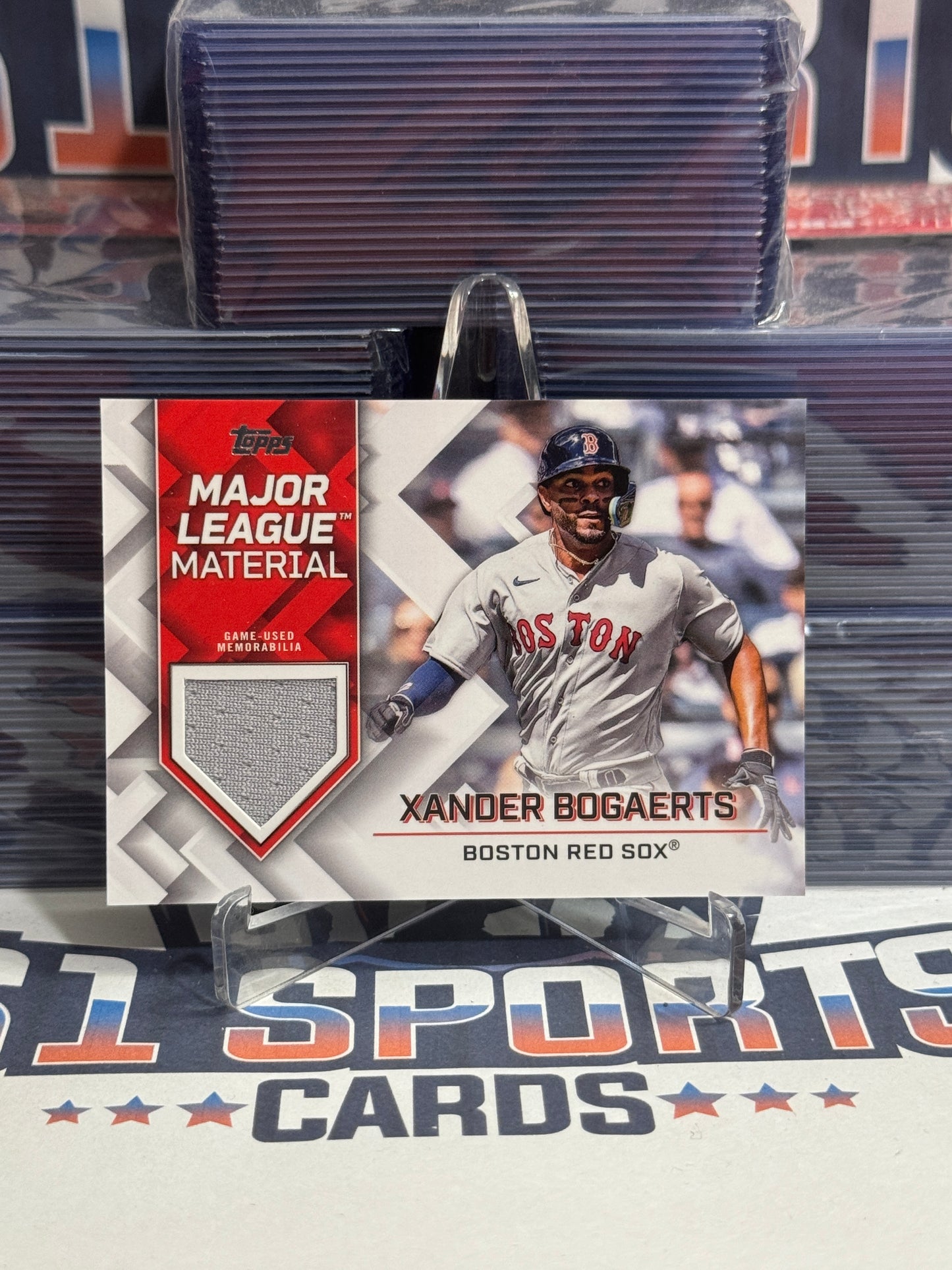 2022 Topps (Major League Materials Relic) Xander Bogaerts #MLM-XB