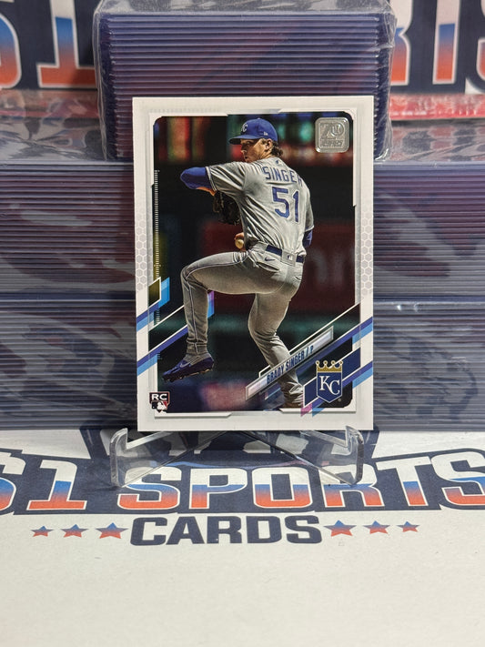 2021 Topps (Image Variation) Brady Singer Rookie #169