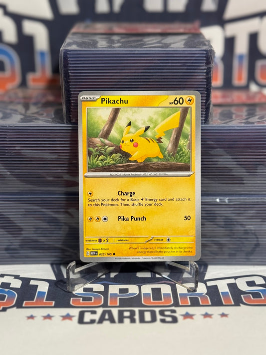 Pokemon TCG: Scarlet & Violet 151 - Pikachu (Common) #25