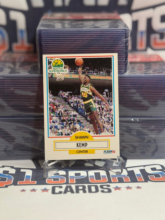 1990 Fleer Shawn Kemp Rookie #178