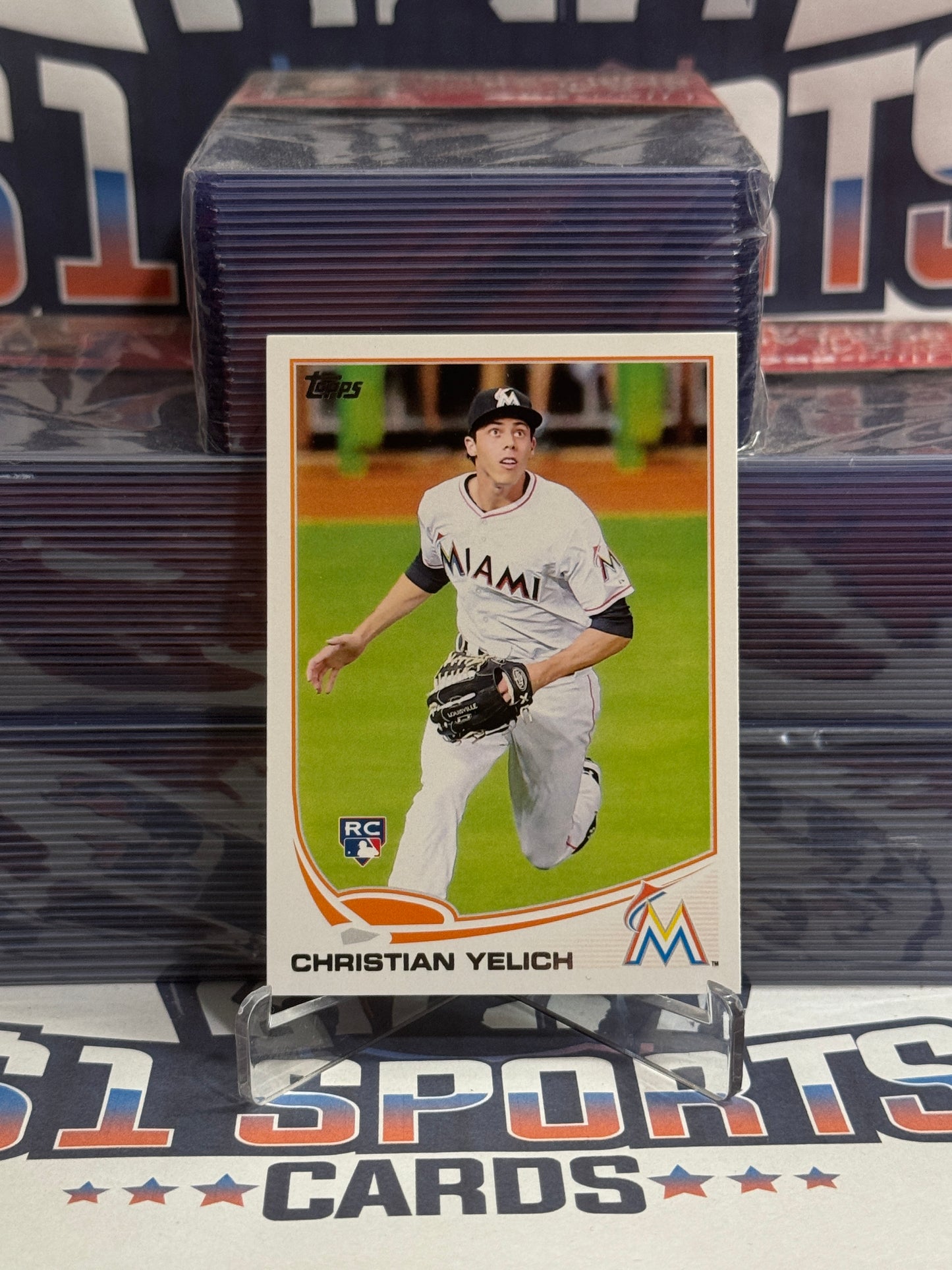 2013 Topps Update Christian Yelich Rookie #US290