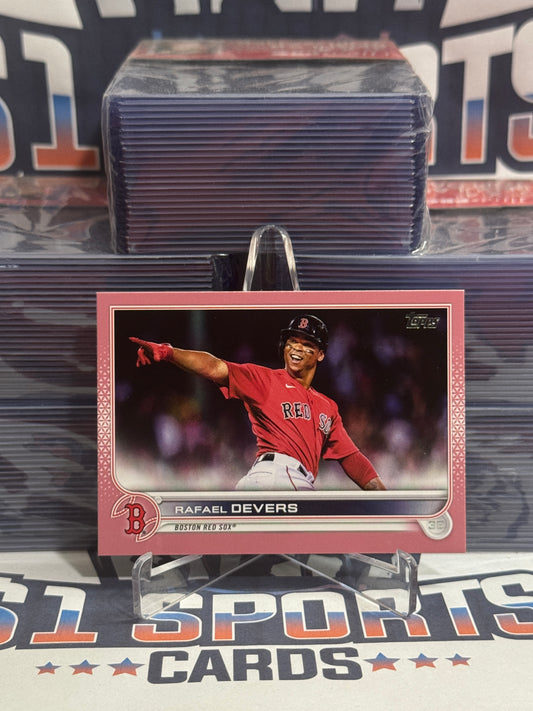 2022 Topps (Mother's Day Pink 36/50) Rafael Devers #331