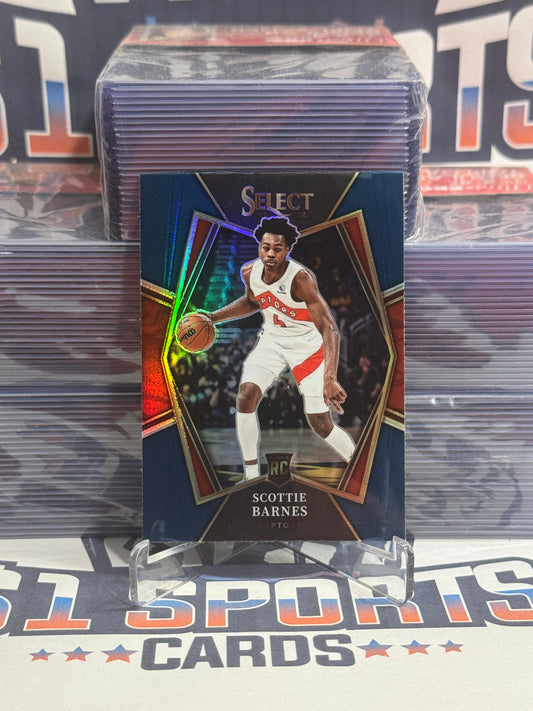 2021 Panini Select (Silver Prizm) Scottie Barnes Rookie #111