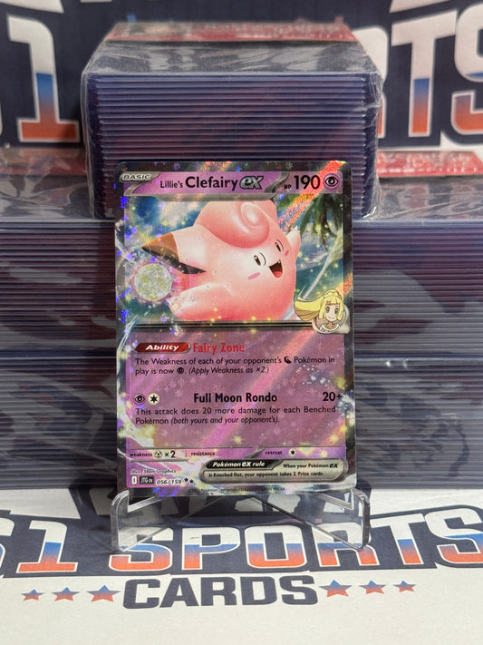 Pokemon TCG: Journey Together - Lillie's Clefairy EX (Double Rare) #56