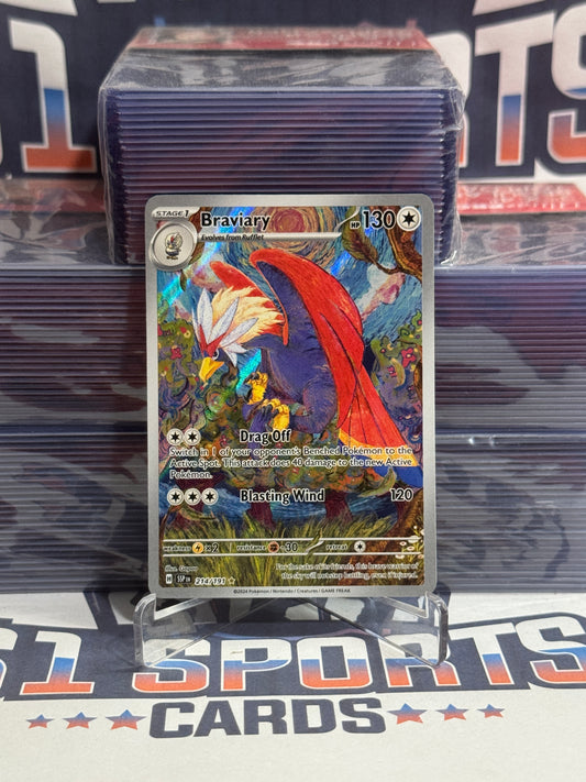 Pokemon TCG: Surging Sparks - Braviary (Illustration Rare) #214