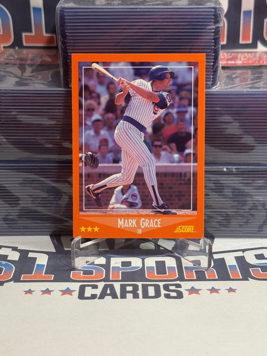 1988 Score Rookie Traded Mark Grace Rookie #80T