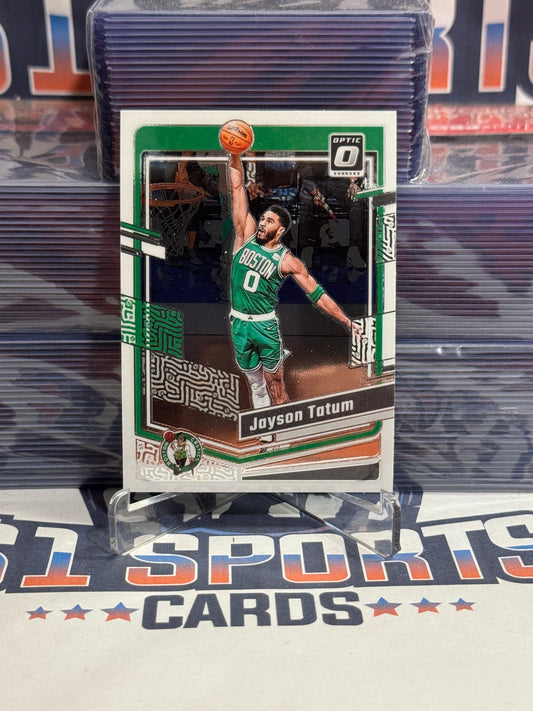 2023 Donruss Optic Jayson Tatum #140