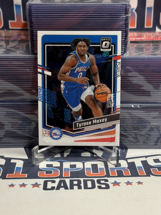 2023 Donruss Optic Tyrese Maxey #70