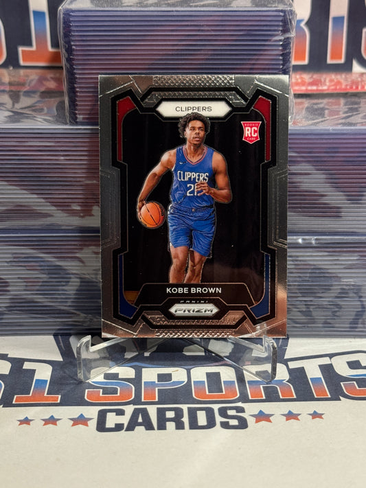 2023 Panini Prizm Kobe Brown Rookie #144