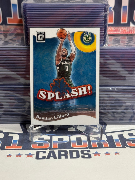 2023 Donruss Optic (Splash!) Damian Lillard #4