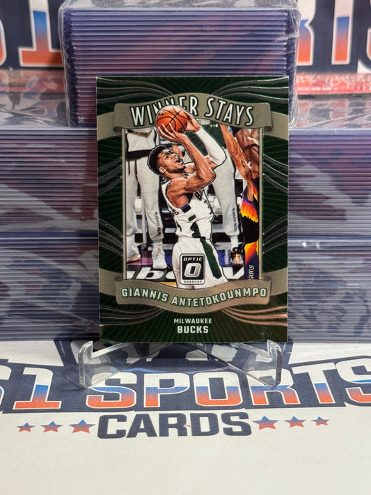 2023 Donruss Optic (Winner Stays) Giannis Antetokounmpo #1