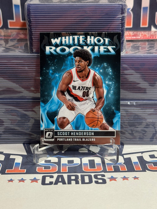 2023 Donruss Optic (White Hot Rookies) Scoot Henderson #15