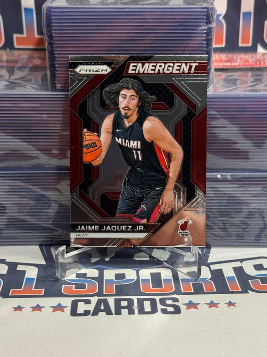 2023 Panini Prizm (Emergent) Jaime Jaquez Jr. Rookie #23