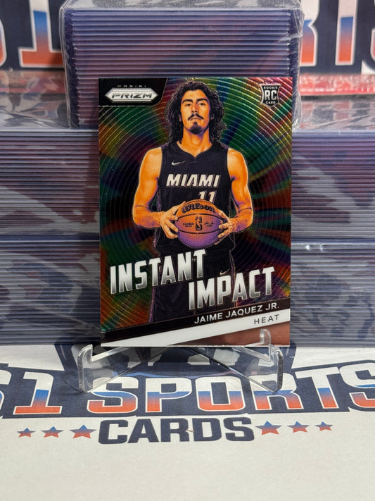 2023 Panini Prizm (Instant Impact) Jaime Jaquez Jr. Rookie #23