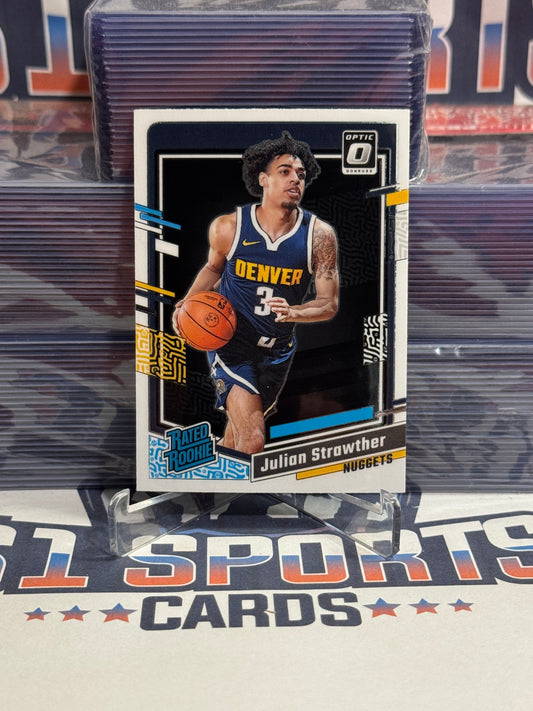 2023 Donruss Optic (Rated Rookie) Julian Strawther #247