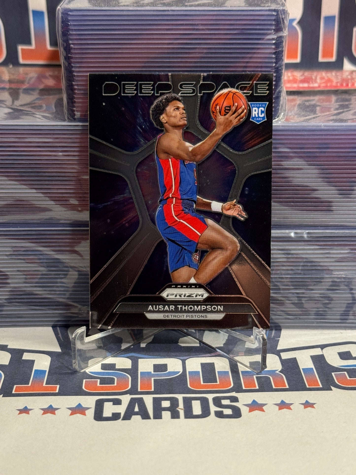 2023 Panini Prizm (Deep Space) Ausar Thompson Rookie #5