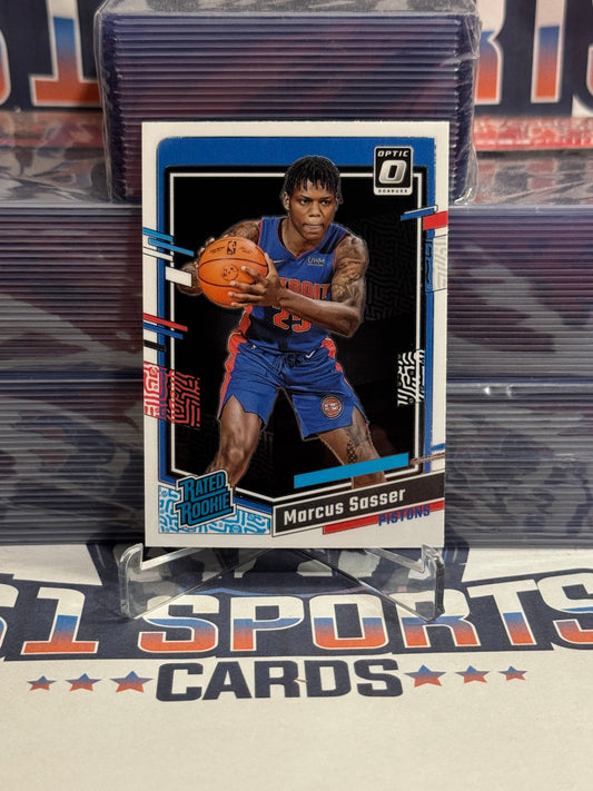 2023 Donruss Optic (Rated Rookie) Marcus Sasser #242