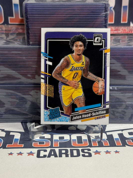 2023 Donruss Optic (Rated Rookie) Jalen Hood-Schifino #214