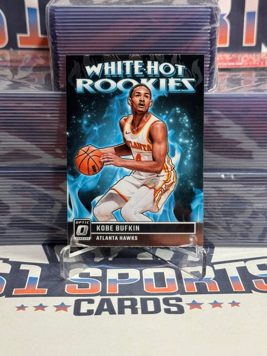 2023 Donruss Optic (White Hot Rookies) Kobe Bufkin #7