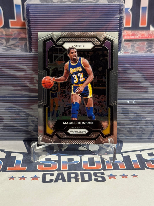 2023 Panini Prizm Magic Johnson #185