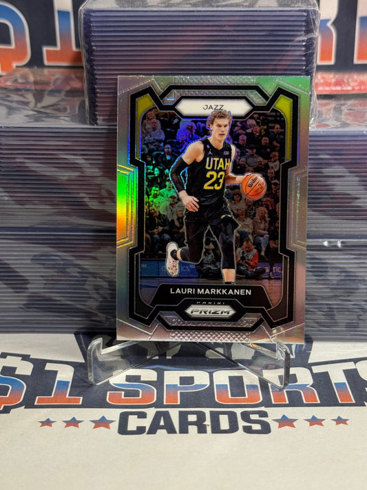 2023 Panini Prizm (Silver Prizm) Lauri Markkanen #93