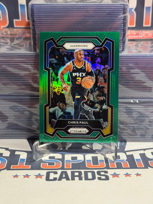 2023 Panini Prizm (Green Prizm) Chris Paul #99