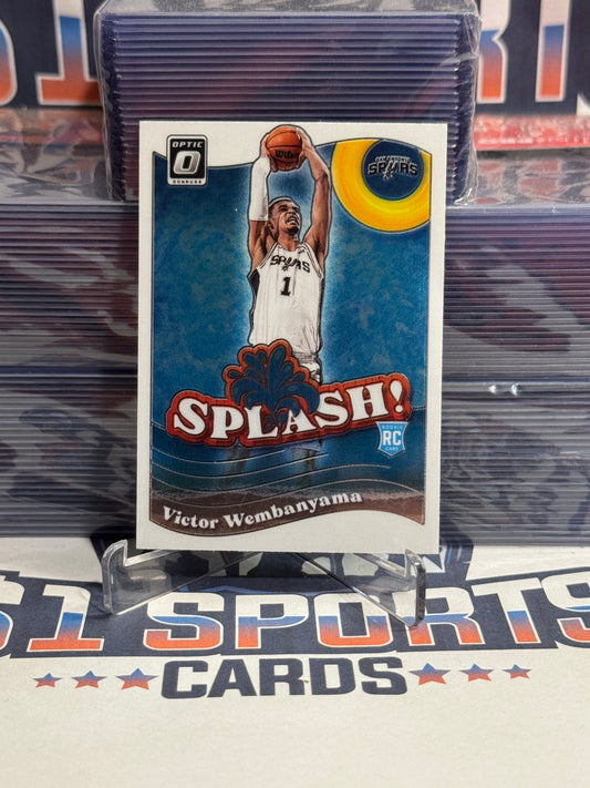 2020 Donruss Optic (Splash!) Victor Wembenyama Rookie #6