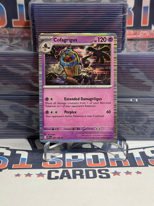 Pokemon TCG: Black Bolt - Cofagrifus (Holo, Rare) #40