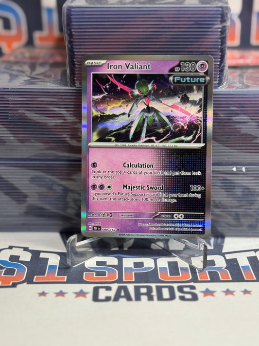 Pokemon TCG: Temporal Forces - Iron Valiant (Holo, Rare) #80