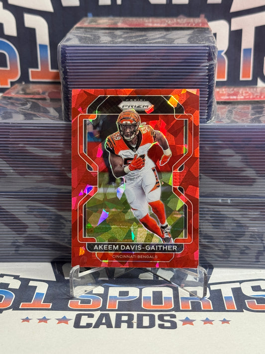 2024 Panini Prizm (Red Ice Prizm) Akeem Davis-Gaither #275
