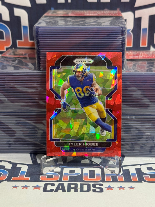 2024 Panini Prizm (Red Ice Prizm) Tyler Higbee #66