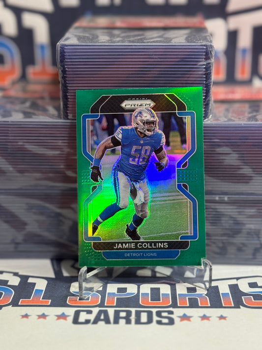 2024 Panini Prizm (Green Prizm) Jamie Collins #152