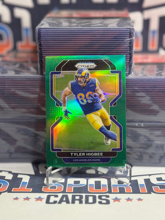 2024 Panini Prizm (Green Prizm) Tyler Higbee #66