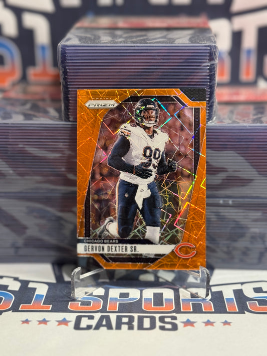 2024 Panini Prizm (Orange Lazer Prizm) Gervon Dexter Sr. #54