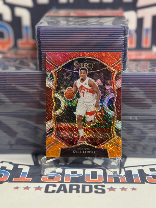 2020 Panini Select (Red White Orange Shimmer Prizm) Kyle Lowry #26