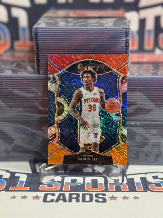 2020 Panini Select (Red White Orange Shimmer Prizm) Saben Lee Rookie #97