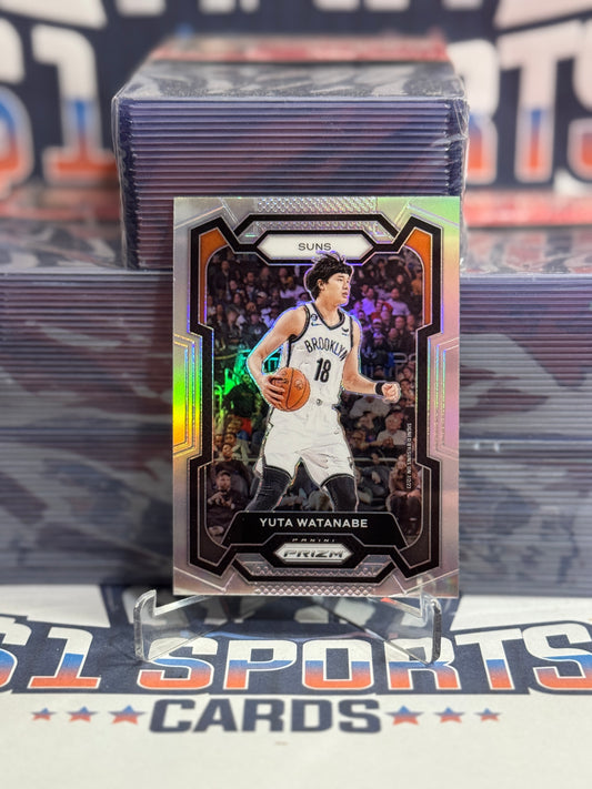 2023 Panini Prizm (Ice Prizm) Yuta Watanabe #285