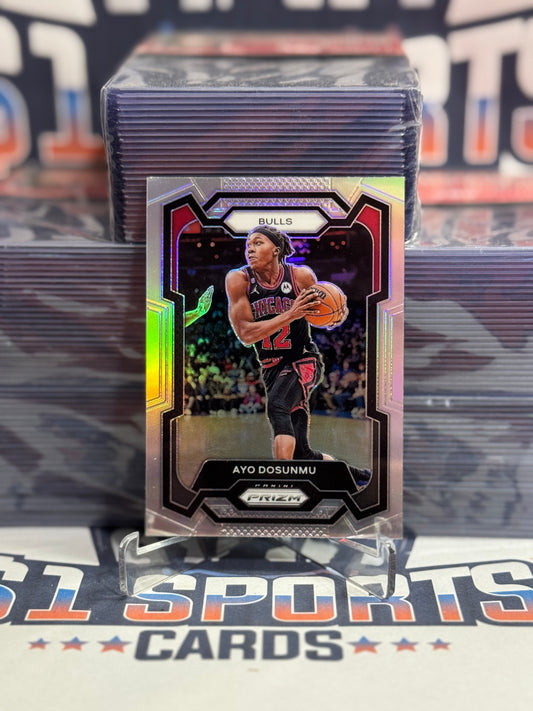 2023 Panini Prizm (Silver Prizm) Ayo Dosunmu #275