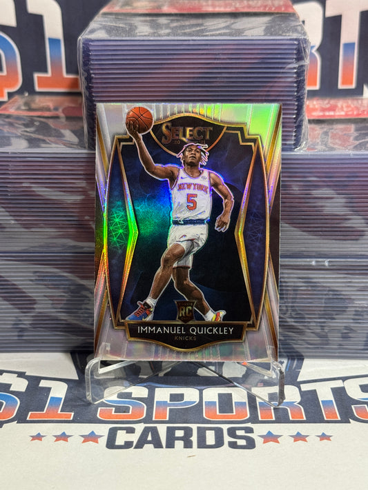 2020 Panini Select (Silver Prizm) Immanuel Quickley Rookie #172